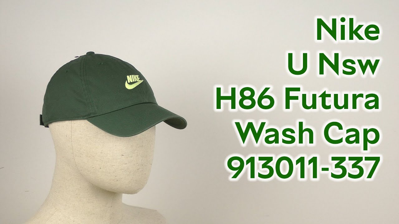 Розпаковка Nike U Nsw H86 Futura Wash 