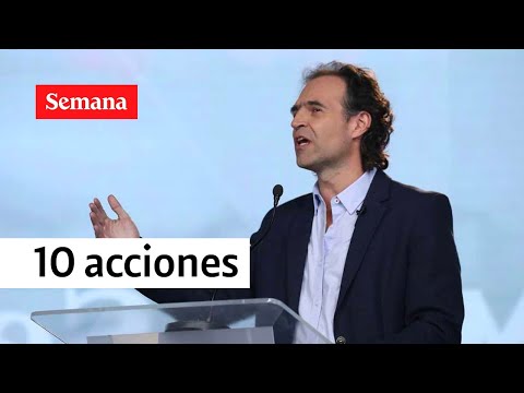 Las acciones que haría Fico Gutiérrez si es presidente de Colombia