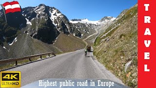 Driving in Austria 9: Otztal Glacier Road (Ötztaler Gletscherstrasse) 4K 60fps