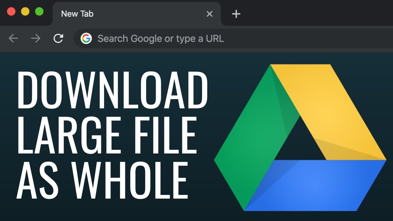 How do I download a large number of files from Google Drive?