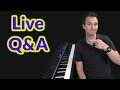 Live Piano Q&A & Lesson with Jonny May