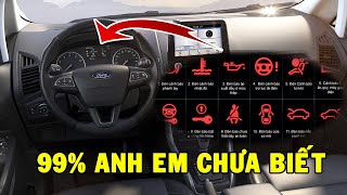 Giải Mã Những Đèn Báo Ký Hiệu Trên Bảng Điều Khiển Xe Ô Tô - 99% Anh Em Chưa Biết Hết