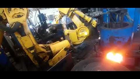 Mahajan Automation Robotic system in forging line