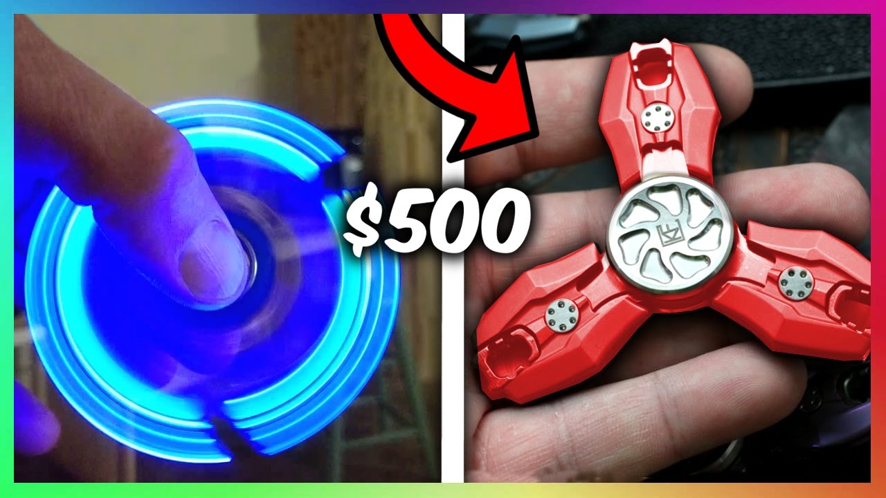 COOLEST FIDGET SPINNERS IN THE WORLD! (Fastest $500 Fidget Spinner!) - COOLEST FIDGET SPINNERS IN THE WORLD! (Fastest $500 Fidget Spinner!) These are the fastest and coolest fidget spinners in the world!