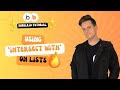 How To Use ‘Intersect With’ Between Two Lists In Bubble.io (Complete Guide)