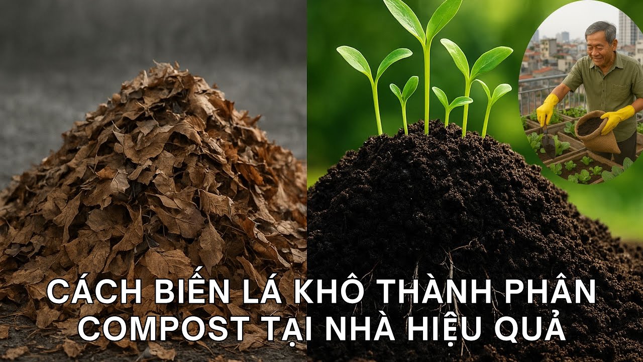 Đừng Vứt Bỏ Lá Khô! Đây Là Cách Biến Những Đống Lá Khô Thành Phân Compost Chỉ Trong 60 Ngày