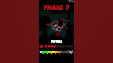 HP, MADNESS Bar Wenda in 1-10 DEFINITIVE Phases #sprunki  #incredibox