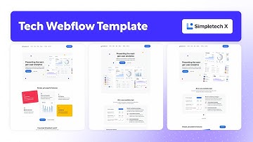 Technology SaaS Website Template | Simpletech X - BRIX Templates
