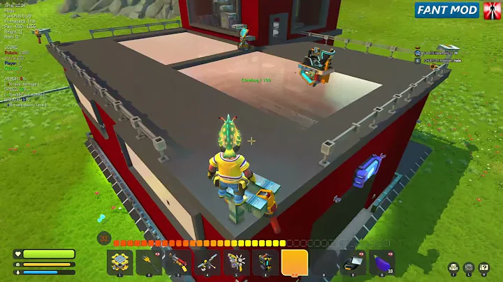 Scrap Mechanic Modded | Fant Mod - More Base Build #16