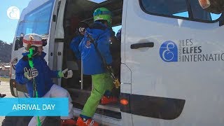Arrival Day At Les Elfes Winter Camp