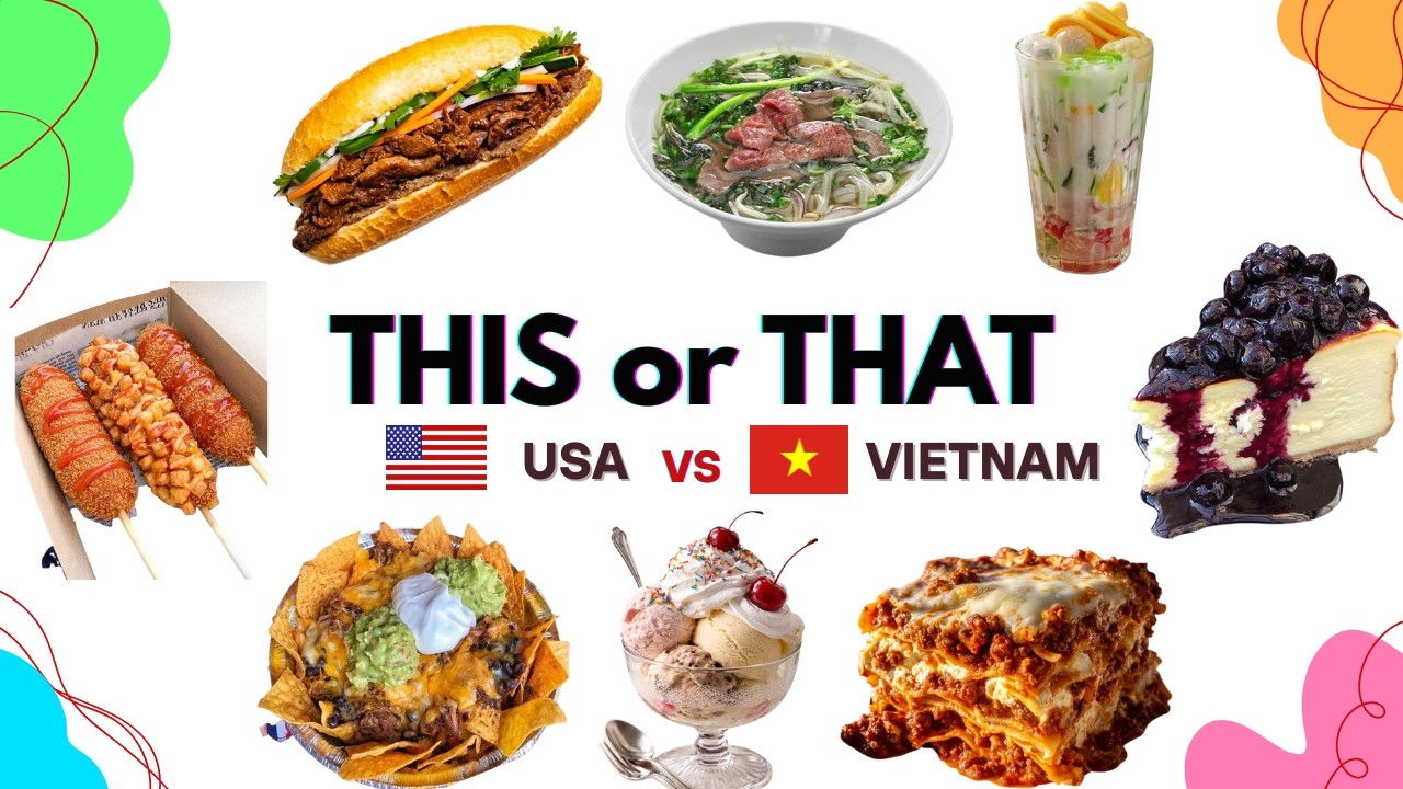 USA vs Vietnam: Ultimate Food Showdown 🍔🥖🔥 | This or That