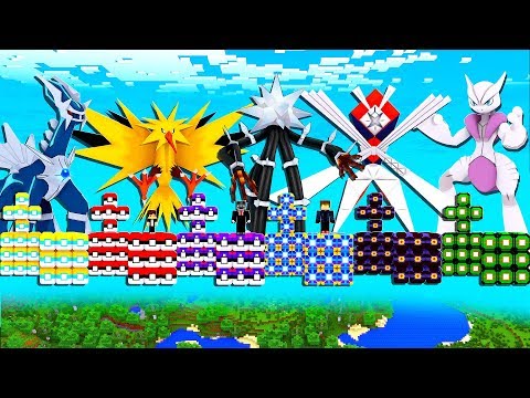 6 ILHA LUCKY PIXELMON KARTANA VS MEWTWO VS DIALGA