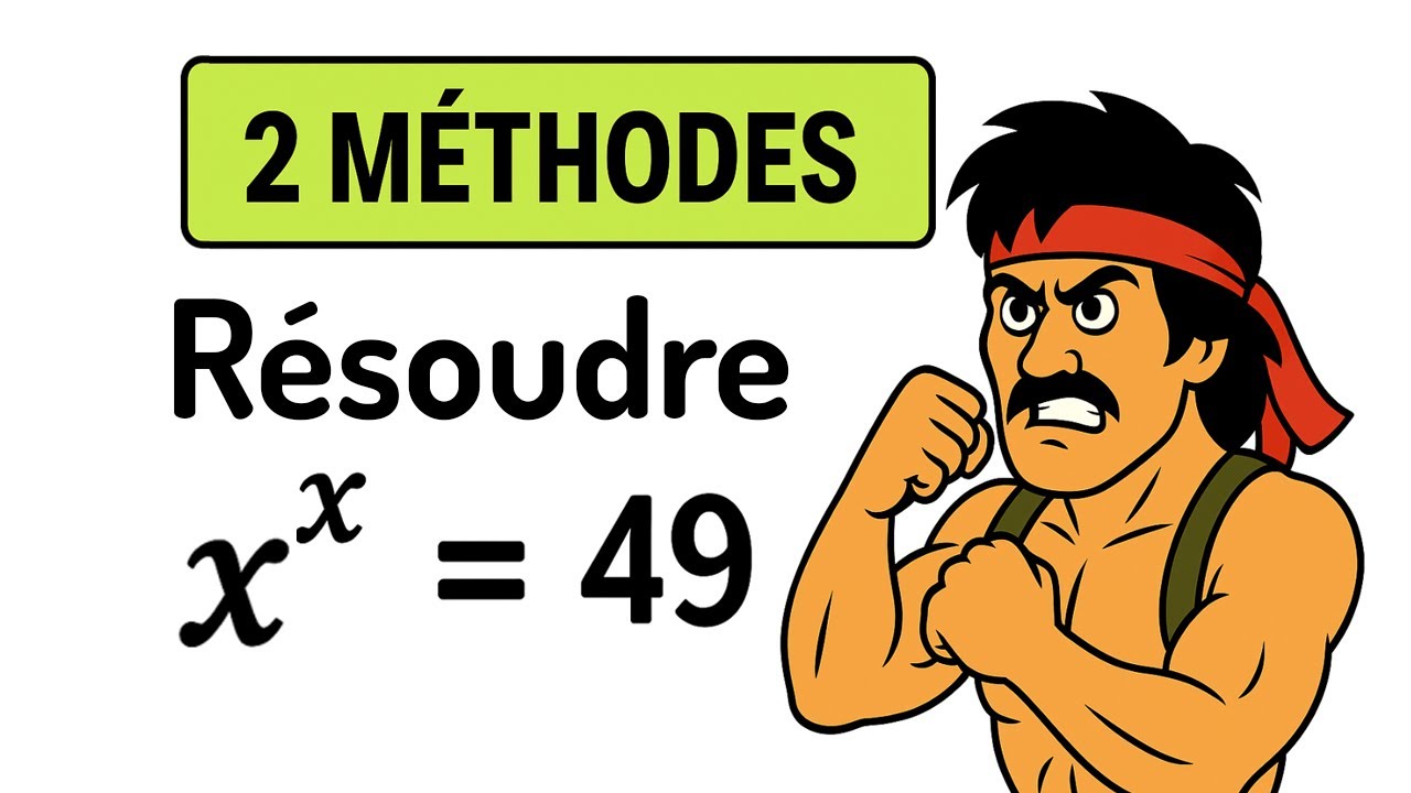 2 méthodes peu connues pour résoudre cette équation