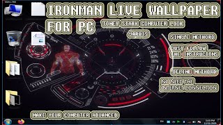 IRONMAN LIVE WALLPAPER OFLINE| JARVIS THEME ||Computer & Mobile Zone And Other||