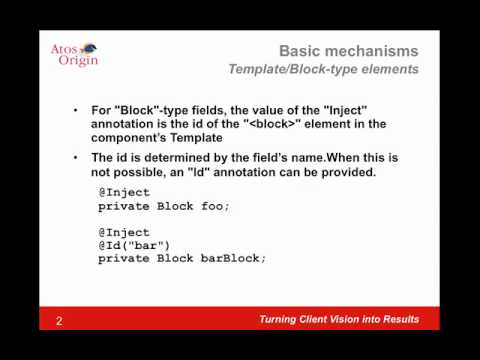 21. Basic Mechanism : Other Components 1/2