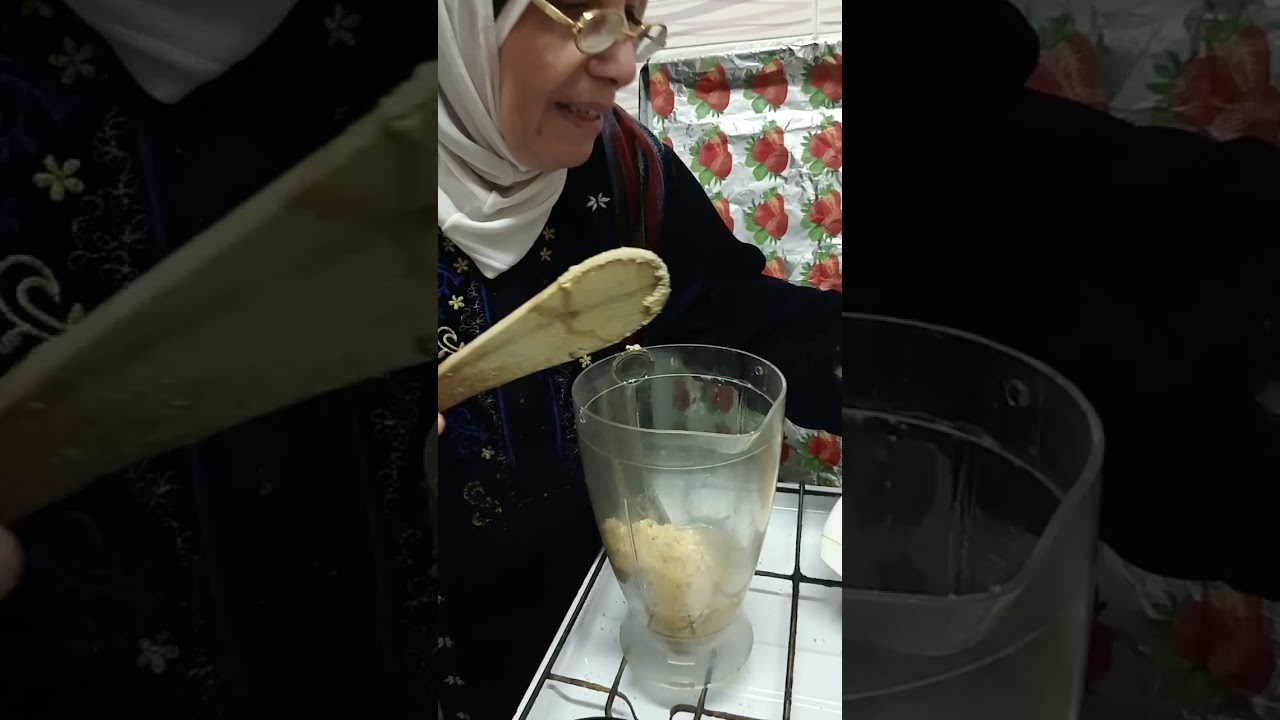 طريقة عمل الطحينة بالفول السوداني 🤤