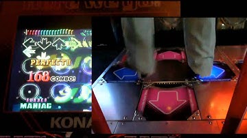 Kon - DREAM A DREAM (Maniac) AAA#289x2 on DDR 4th Mix PLUS (Arcade, Japan)