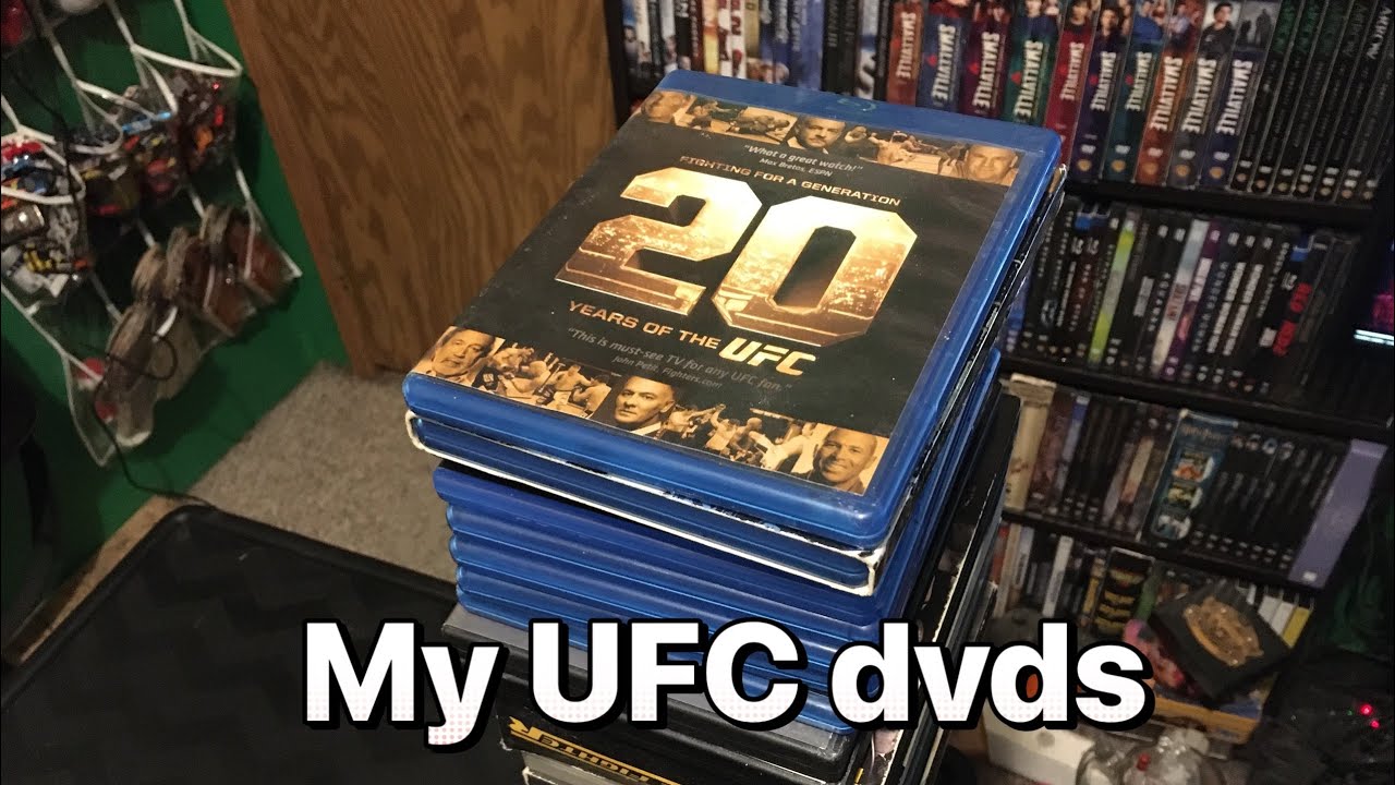My UFC dvds - YouTube