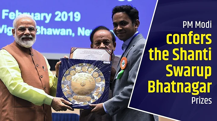 PM Modi confers the Shanti Swarup Bhatnagar Prizes