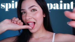 ASMR Spit Painting You (Intense Mouth Sounds)