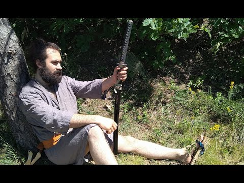 Сравнение покупной и мастеровой катан