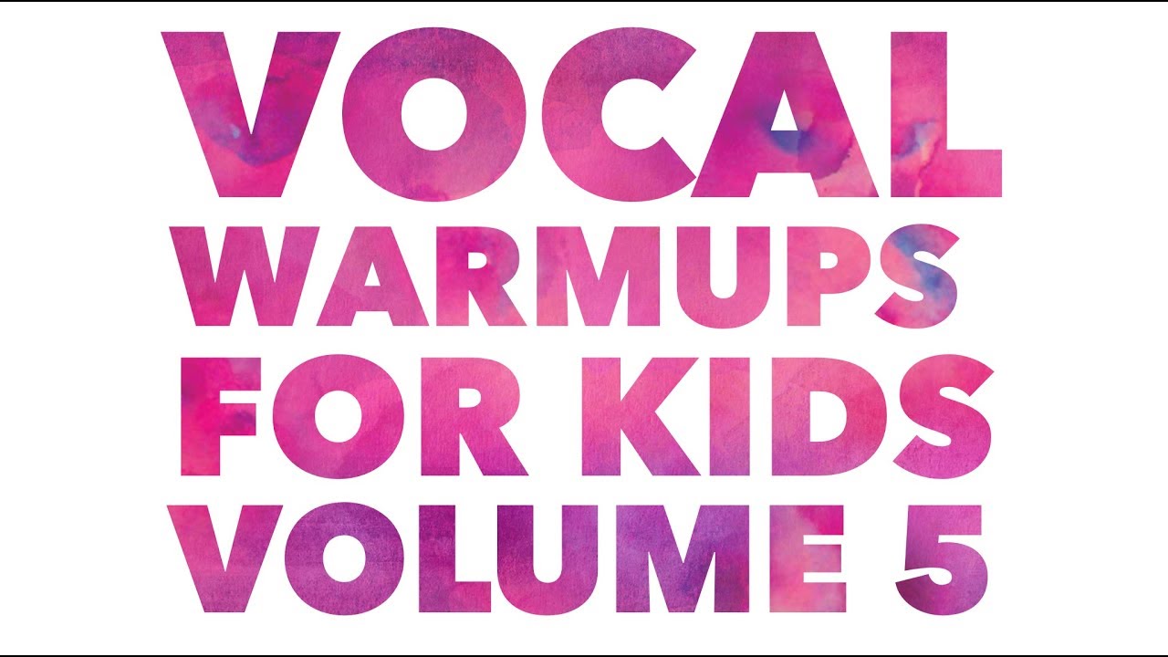 Vocal warm up. Warm up for Kids. Children warm up.