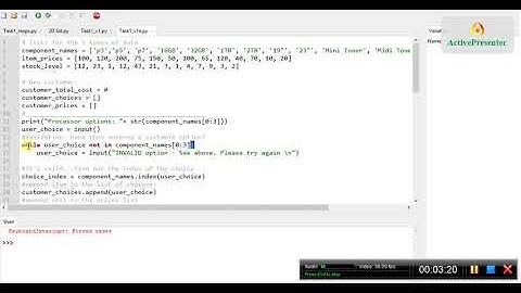 IGCSE Computer Science 2018 Task1