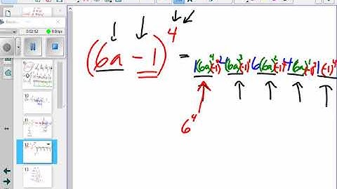 December20 hpc today we learned binomial expansion and I summarized it in a 4 minute video