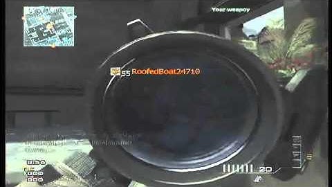 MW3 Quick Scope FAIL!!!