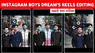 Boys Dreams Video Editing Tutorial🤩🔥| Instagram Reels Editing in CapCut | Viral Cinematic Edit