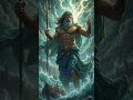 Don't mess with the God of the Sea, Earthquakes, and... Horses? 🌊🐴 #poseidon #greekmythology