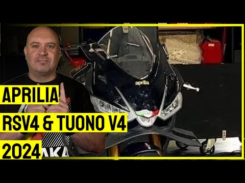 Aprilia's 2024 RSV4 and Tuono V4 with MotoGP innovations