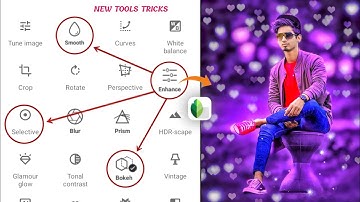 Snapseed 🔥 New Heart Bokeh Effect Editing 2022 | Snapseed Background Change New Style Photo Editing