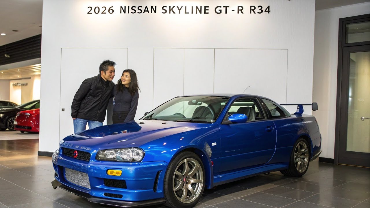 New 2026 Nissan Skyline GT-R R34 finally Launched.!!! - YouTube