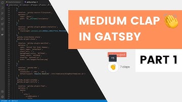 How to do Medium Claps in Gatsby with Firebase - part 1