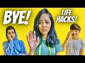 TESTING VIRAL LIFE HACKS GRAND FINALE WITH BROTHER & SISTER | Rimorav Vlogs