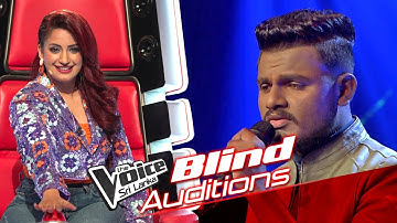 Ashen Sandaruwan | Hithawathiya (හිතවතිය​)  | Blind Auditions | The Voice Sri Lanka