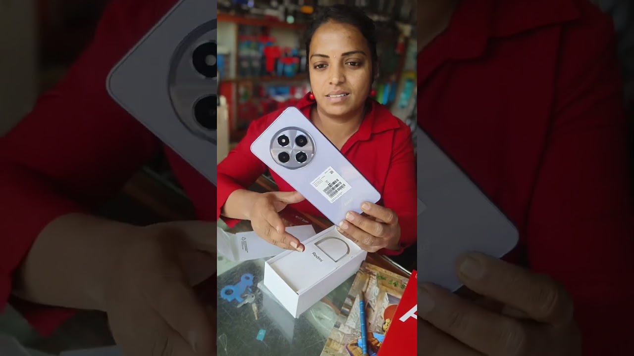 REDMI A4 5G Mobile sparkle purple unboxing ll 