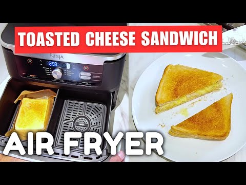 Perfect Cheese Toasted Sandwich In The Air Fryer #cooking #airfryer #recipe