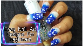 Easy Nail Art Designs For Beginners // #KajariCreations