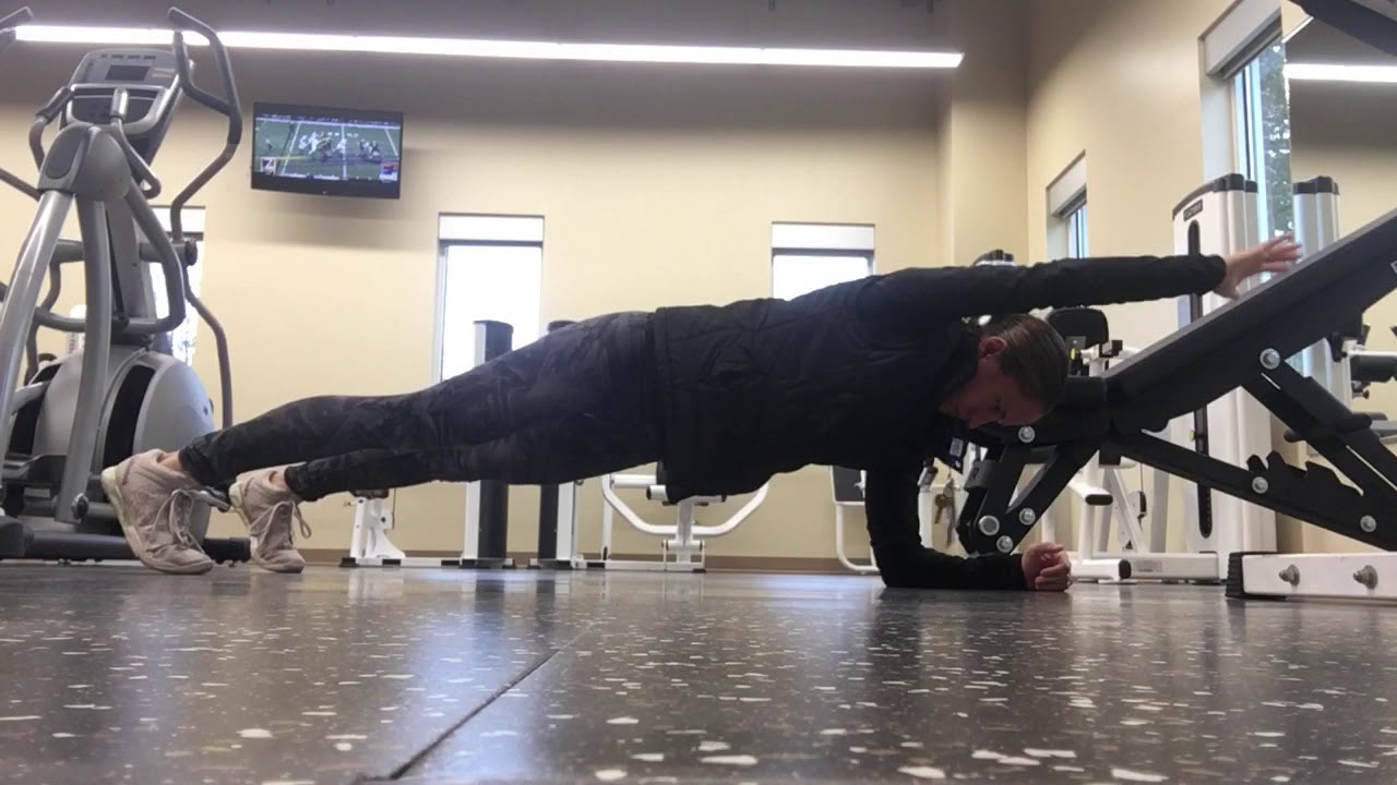 Plank w/arm reach YouTube