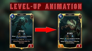 Pyke level-up animation | Legends of Runeterra