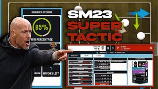 SM23 BEST TACTICS | Only one loss in a single season !