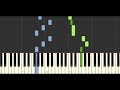 Maurice jarre  laras theme dr zhivago  easy piano tutorial