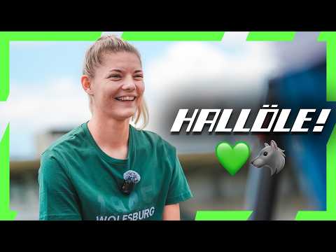 "It didn't take long for me to feel at home" 🥰 | Interview Julia Landenberger | Wölfe TV