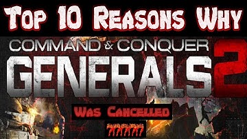 Top 10 Reasons Why Command And Conquer Generals 2 Was Cancelled Full Analysis 2025
