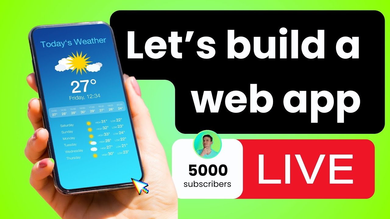 LIVE: Let's Build a Weather App with Wix Studio and OpenWeather API ...
