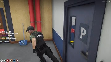 Barry Drive-by Tazer on Marco - UberHaxorNova || GTA 5 RP NoPixel