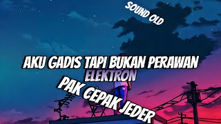 DJ AKU GADIS TAPI BUKAN PERAWAN ELEKTRON X PAK CEPAK CEPAK JEDER SOUND OLD ll VIRAL TIKTOK ll