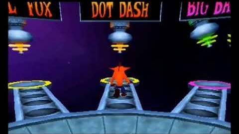 Crash Bash Beta Walkthrough Part 9: Dot Dash [Spyro 3 Demo]